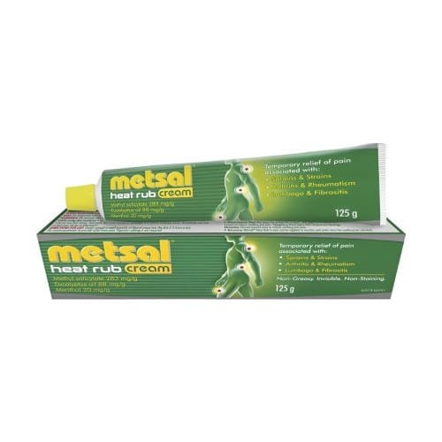 Metsal Heat Rub Cream 125g