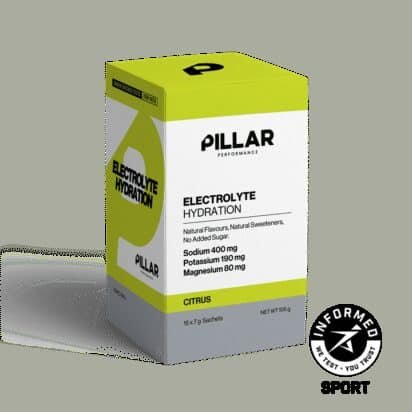Pillar Performance Electrolyte Hydration - Citrus (10 Sachets)