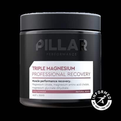 Pillar Performance Triple Magnesium Professional Recovery - Lemon Lime 200g